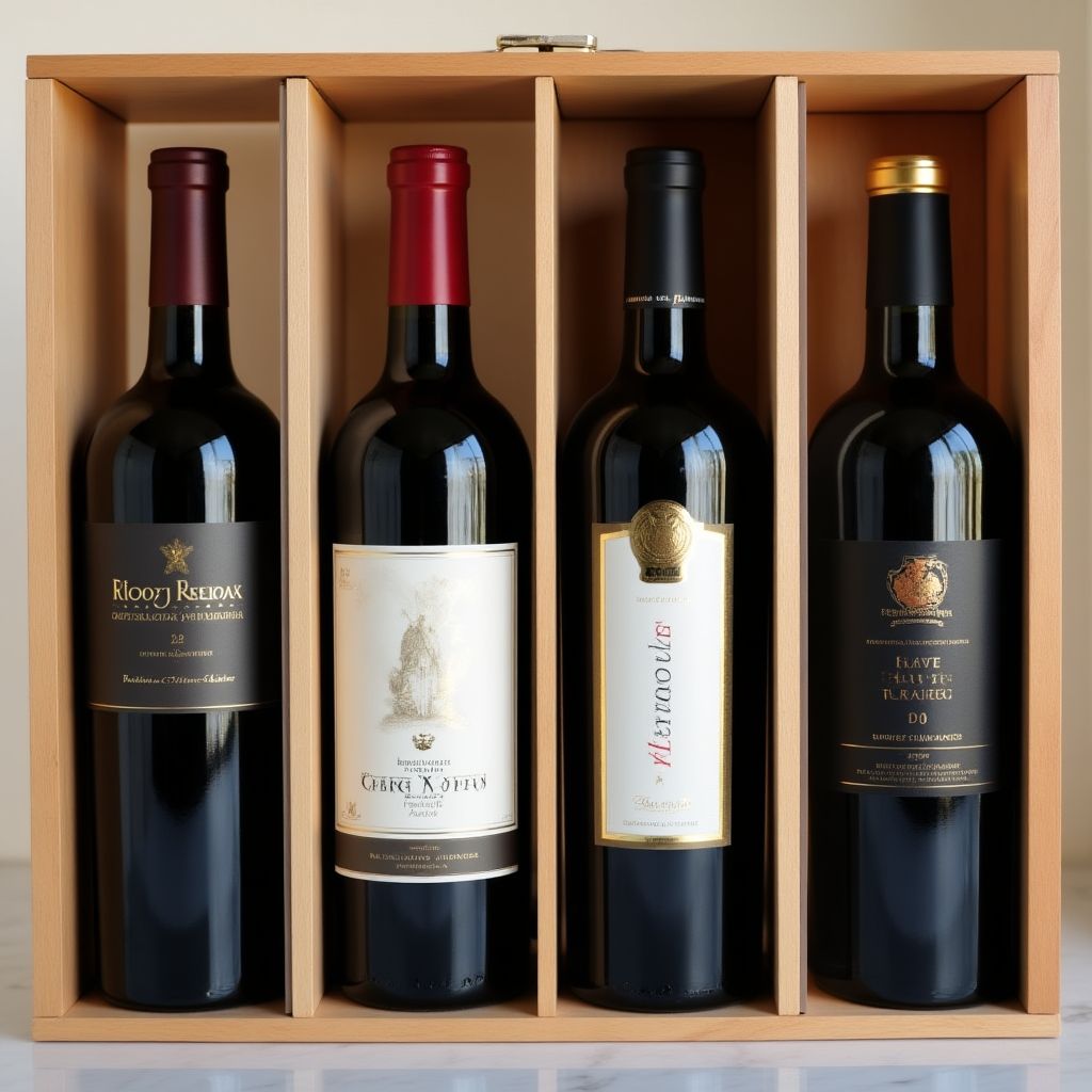 Colección de botellas premium