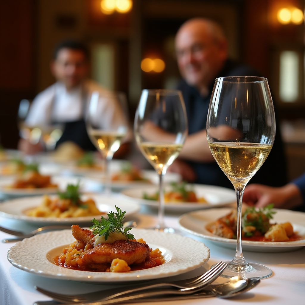 Maridaje de vinos y gastronomía local